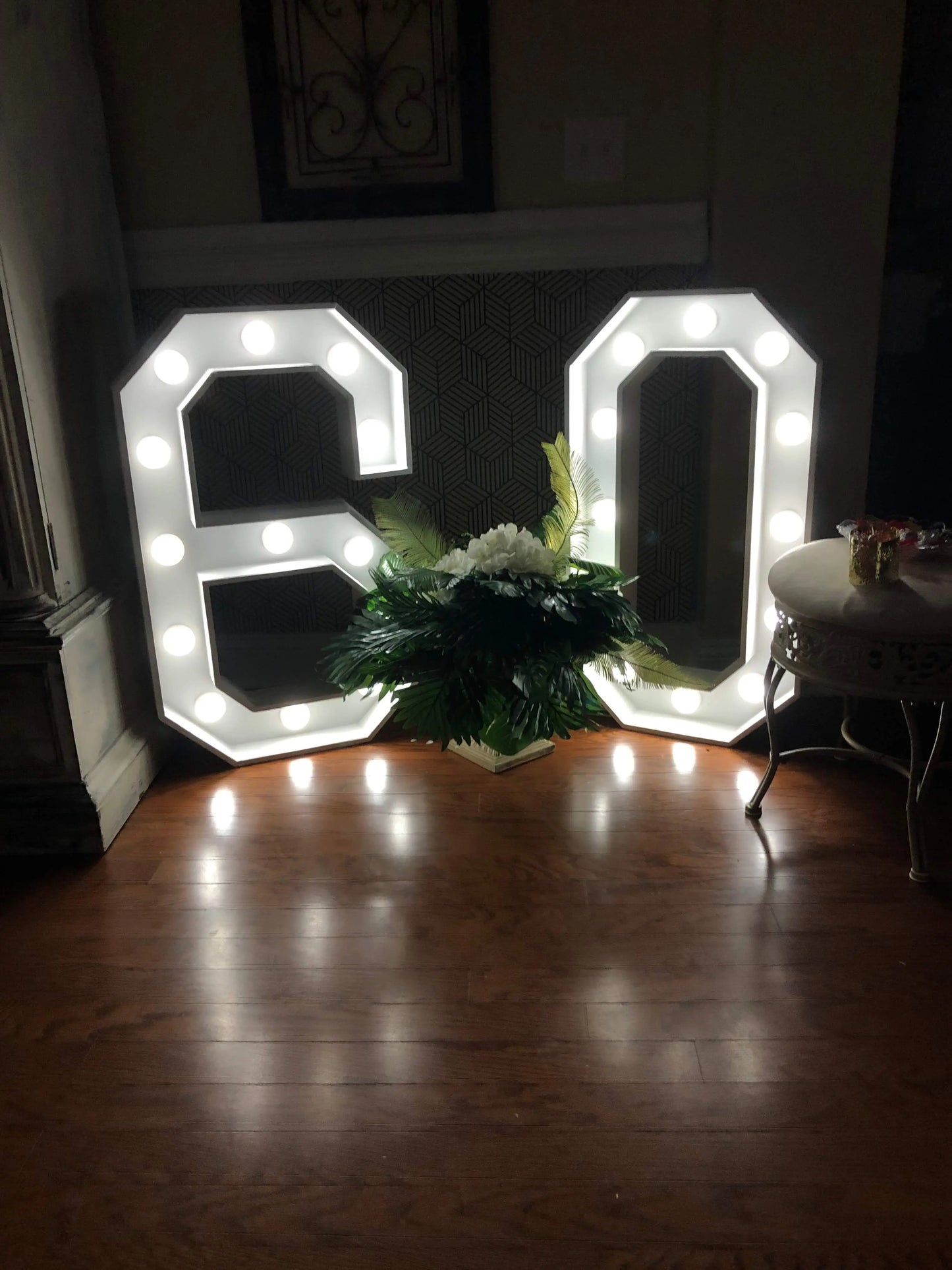 Marquee Light Up Letters | Marquee Numbers With Lights | NC collageandwood