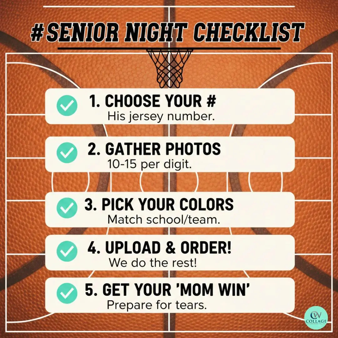 Basketball Senior Night Poster: The Essential Ceremony Backdrop