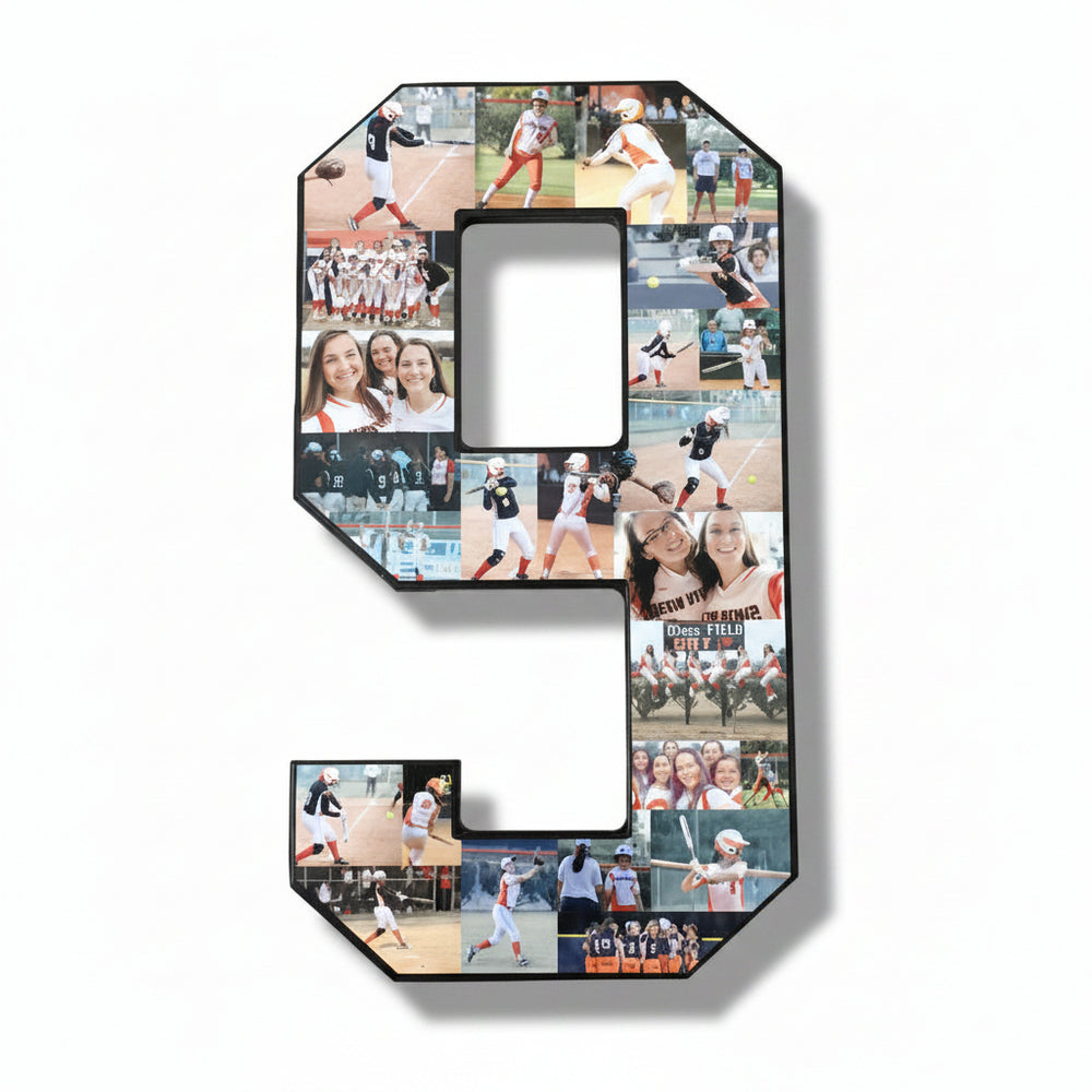 Softball collage for #9.