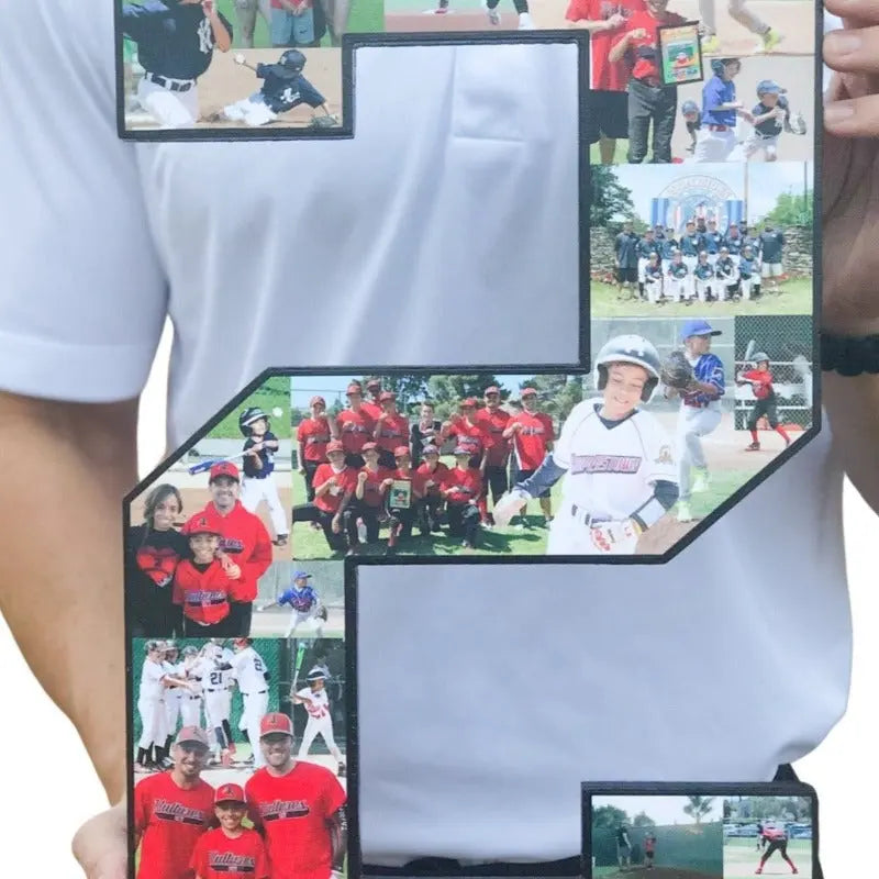 custom photo collage gifts for athletes - sports keepsake for baseball player #2.
