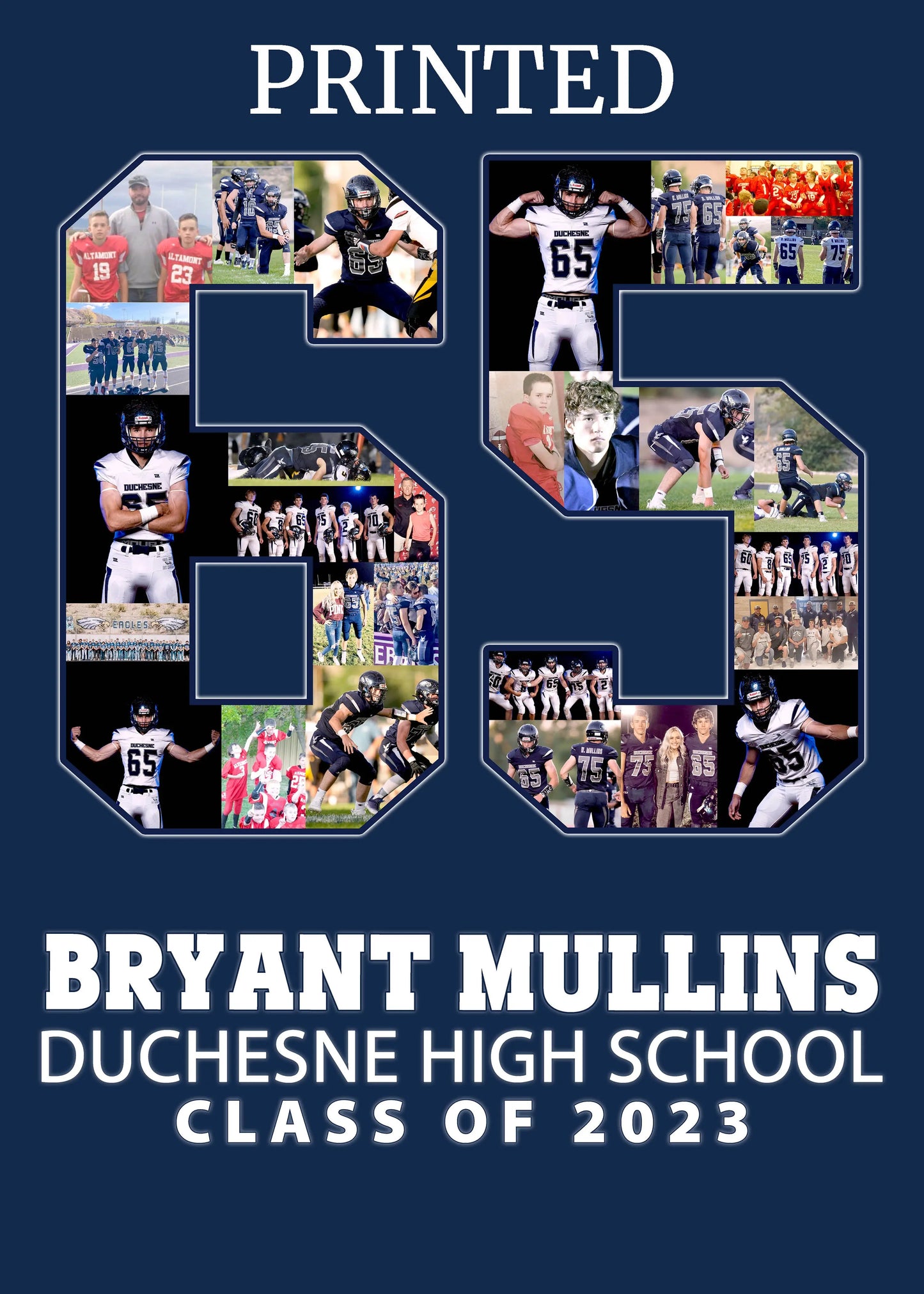 Football Poster Ideas | "We're So Happy With Our Purchase!"