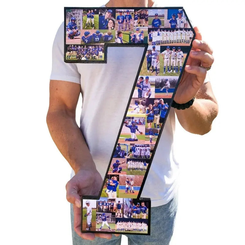 High School Senior Night Gift Ideas | College Senior Day Gift Ideas | CollageandWood.com - collageandwood