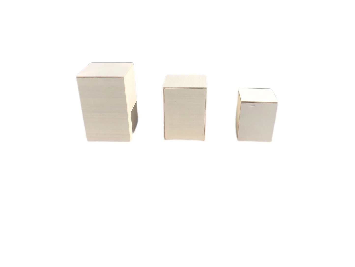 photo prop boxes, unfinished, from CollageandWood.com.