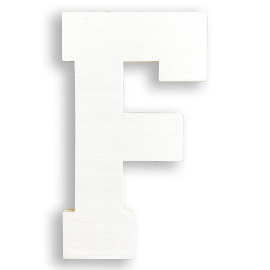 Wood Letter F | Collage and Wood - collageandwood