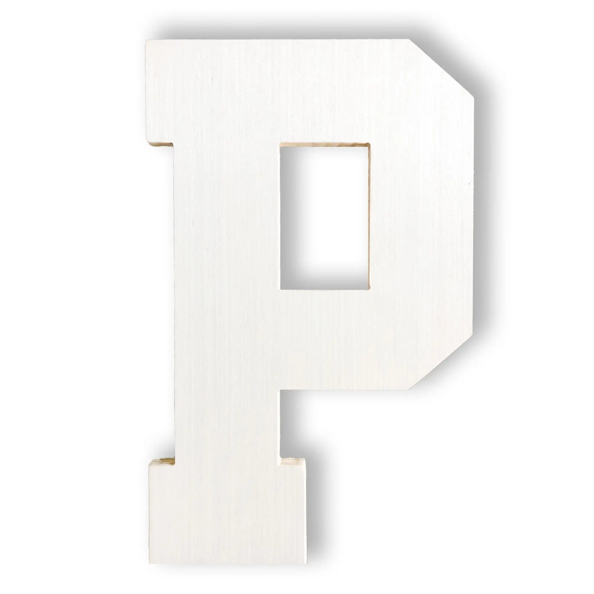 Wooden Letter P Wood Alphabet Letters For Crafts Wood - Temu