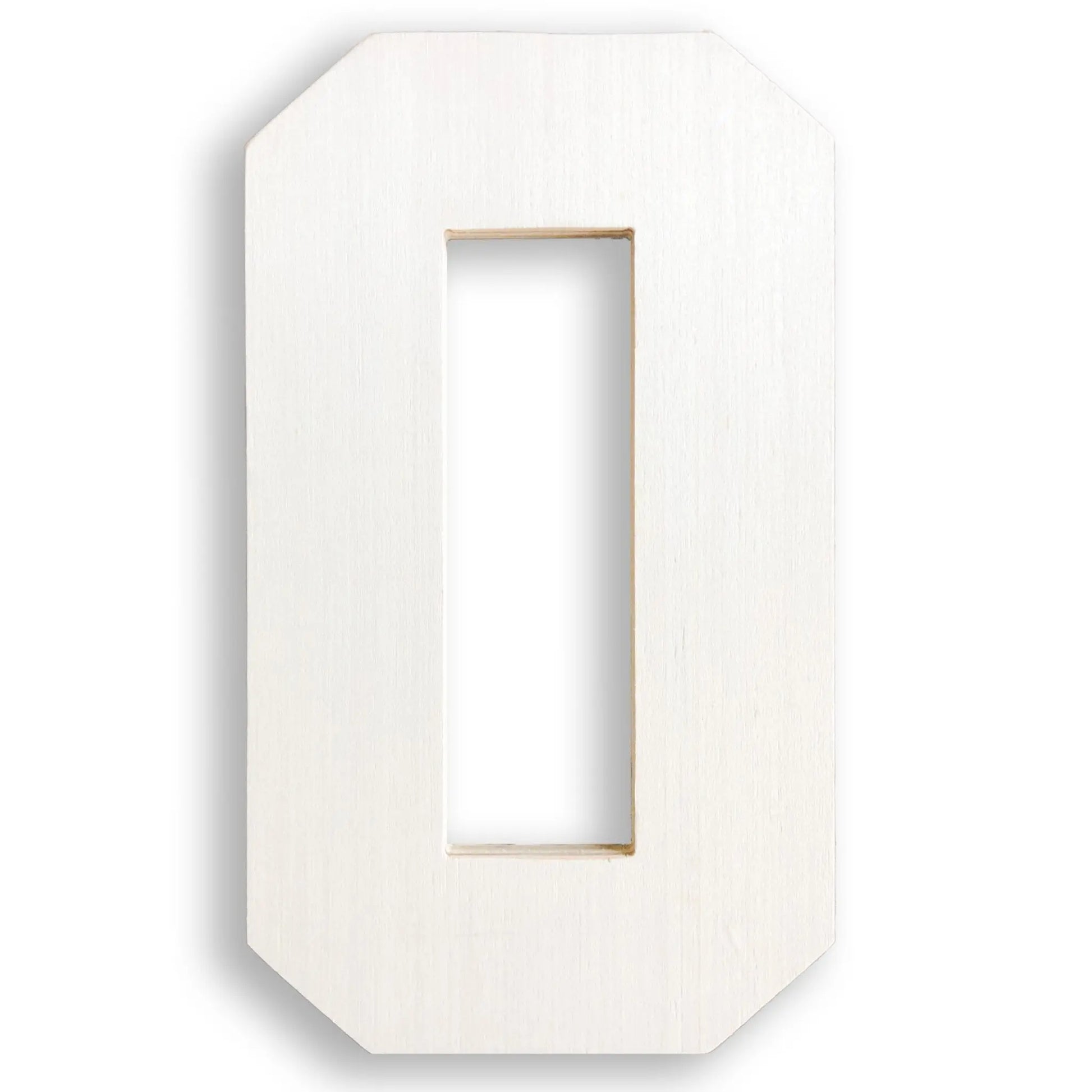 Wooden Letter O | Large Wooden Letter O | Unfinished Wood Letter O - collageandwood