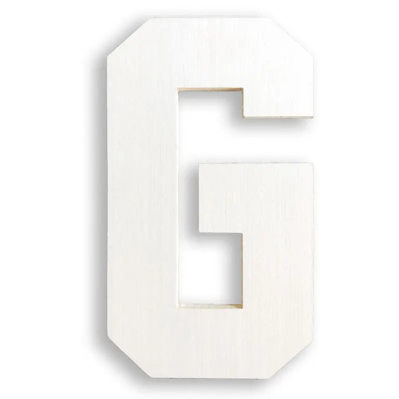 wooden letter G