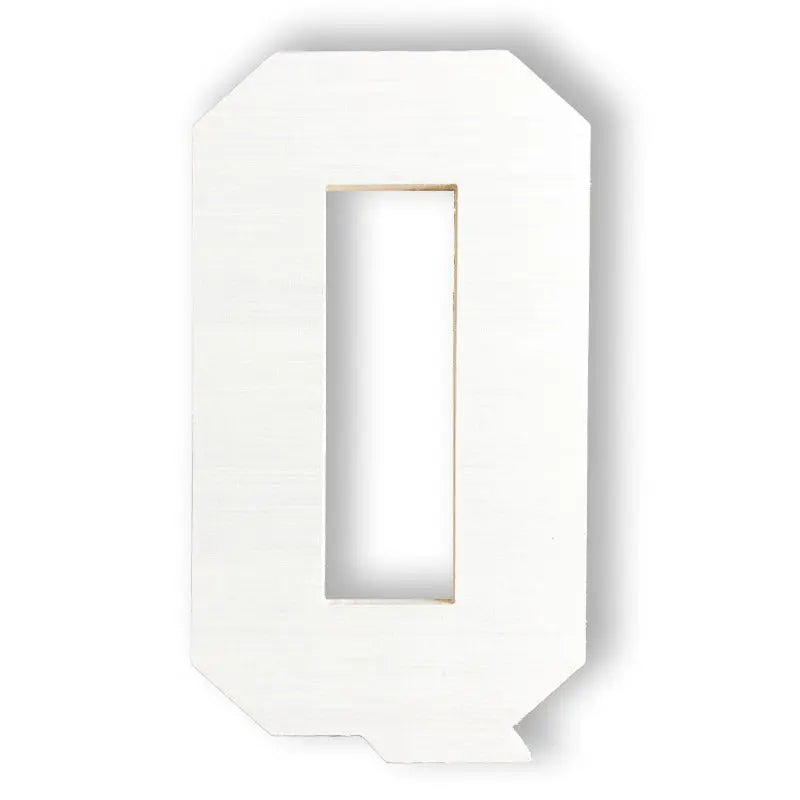 wooden letter q