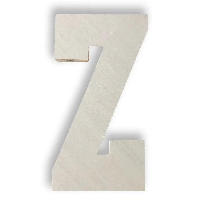 giant wooden letter z