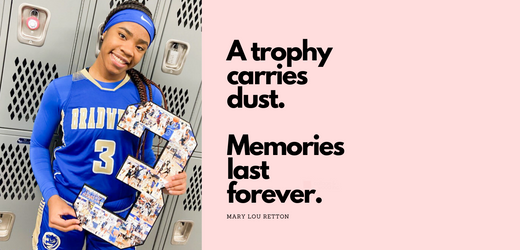 What your child is thinking on senior night | Collage and Wood