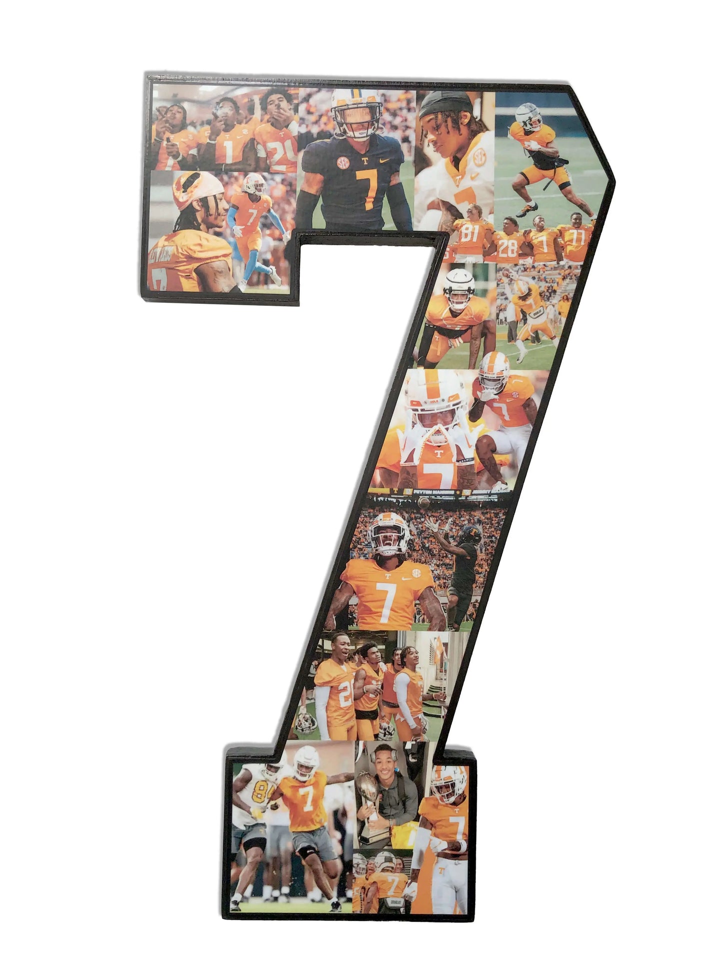 football collage gift ideas for college football players, #7 tennessee senior.