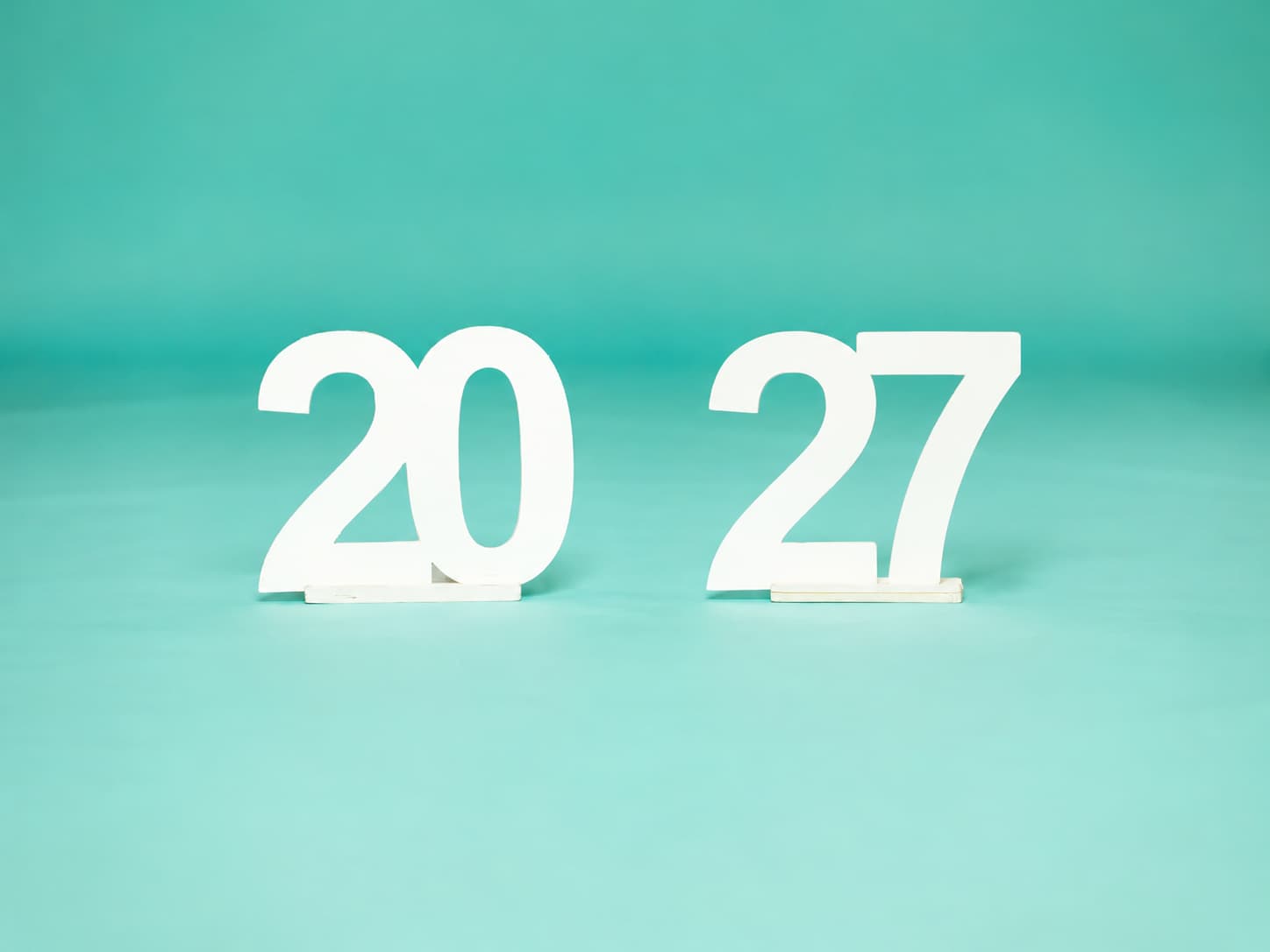 Class of 2027 Graduation Photo Prop – Bold Numbers for Senior Photos
