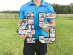 45 football collage
