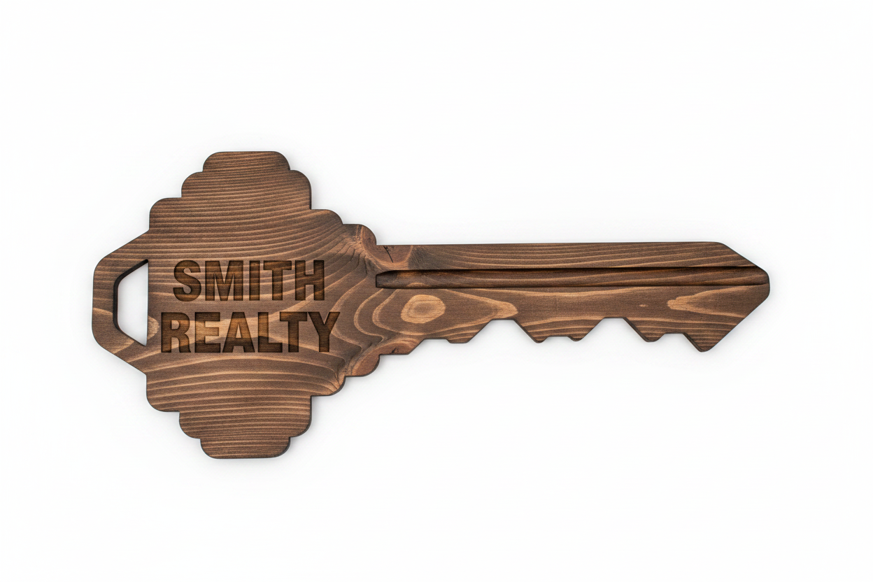 Deep Brown Stain Key