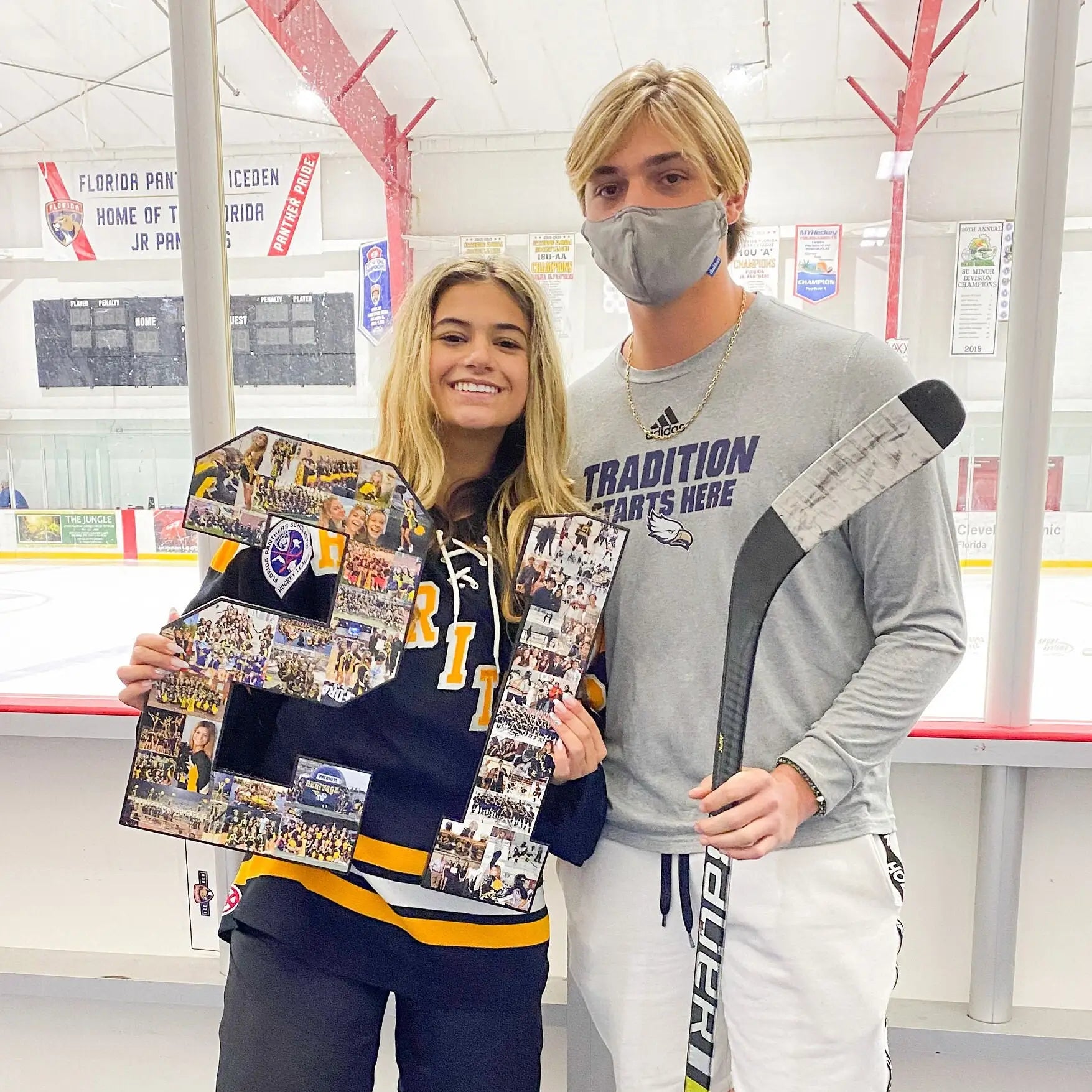Identity Series: Ice Hockey Numbers & Centerpieces | "We love ours!"