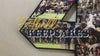 football collage handmade by collageandwood.com.

