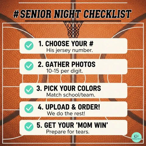 Basketball Senior Night Poster: The Essential Ceremony Backdrop