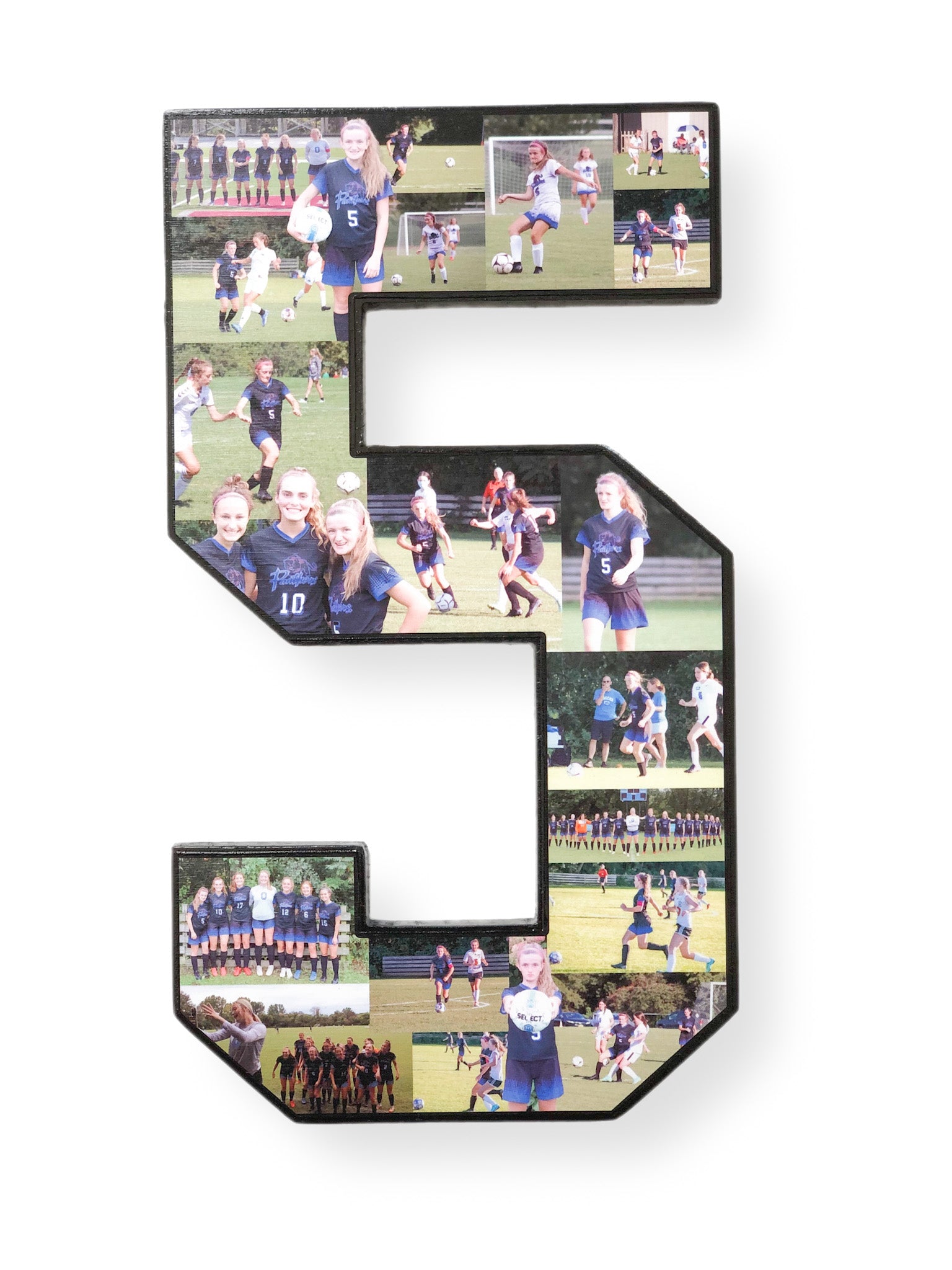 Soccer Collage #5 For Senior Night From CollageandWood.com.