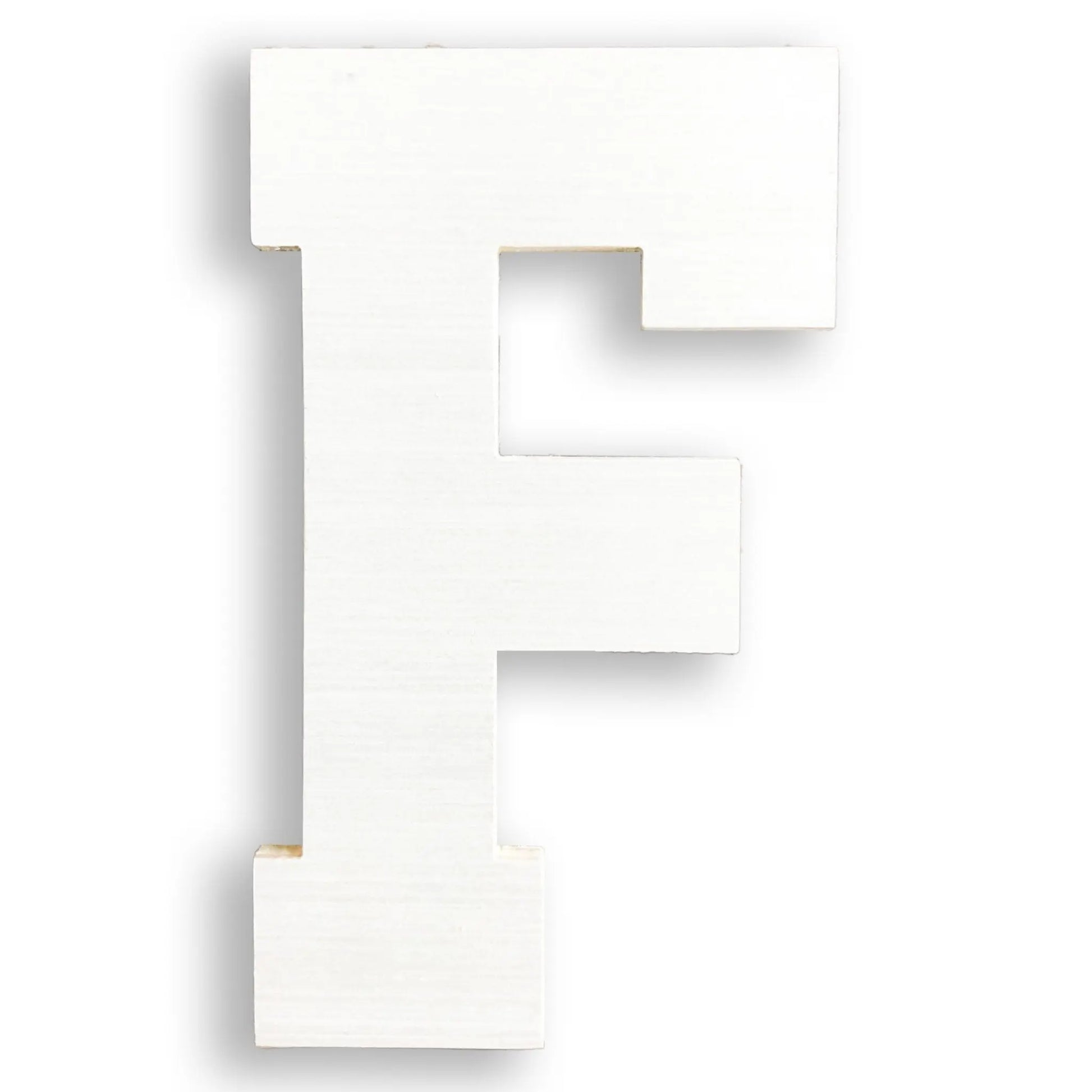 Wooden Letter M 12 inch, Unfinished Large Wood Letters for Crafts