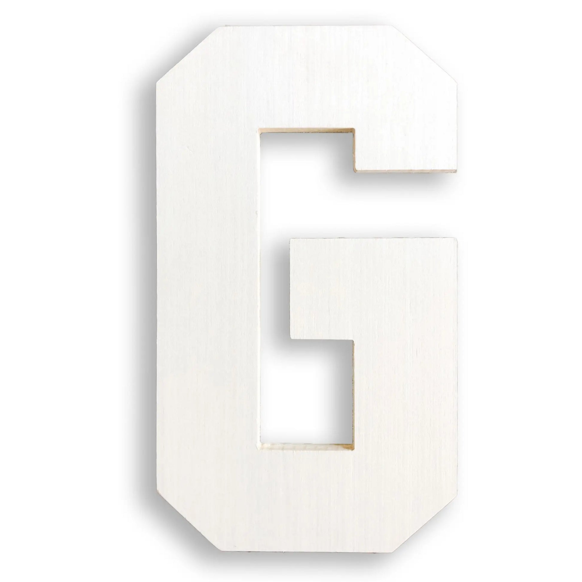 Package of 1, 6 Inch X 3/4 Thickness Baltic Birch Wood Letter g
