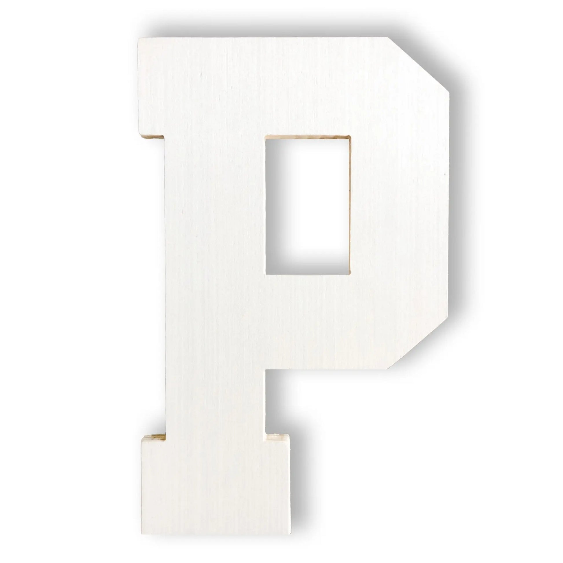 Wood Letters, 6 Inch LETTER P 