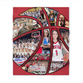 Basketball Senior Night Blanket From CollageandWood.com.