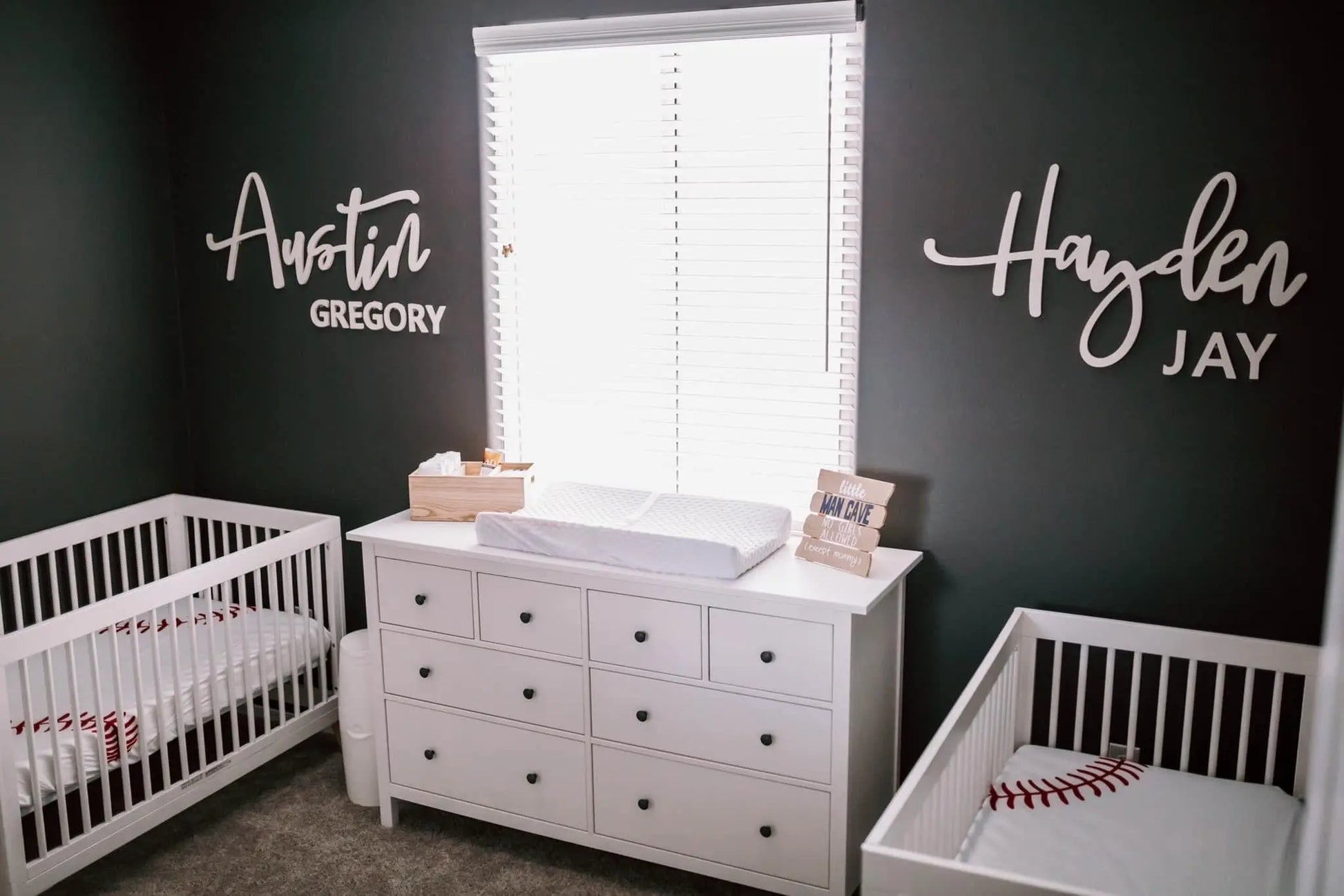 nursery wall letters austin gregory and hayden jay