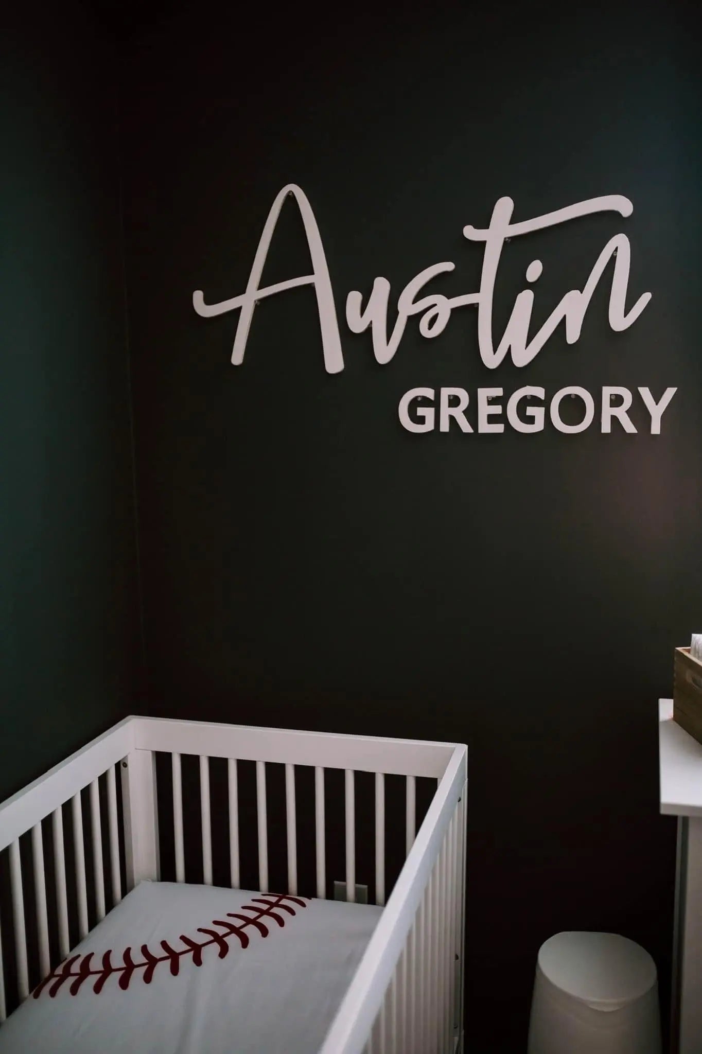 nursery wall letters austin gregory