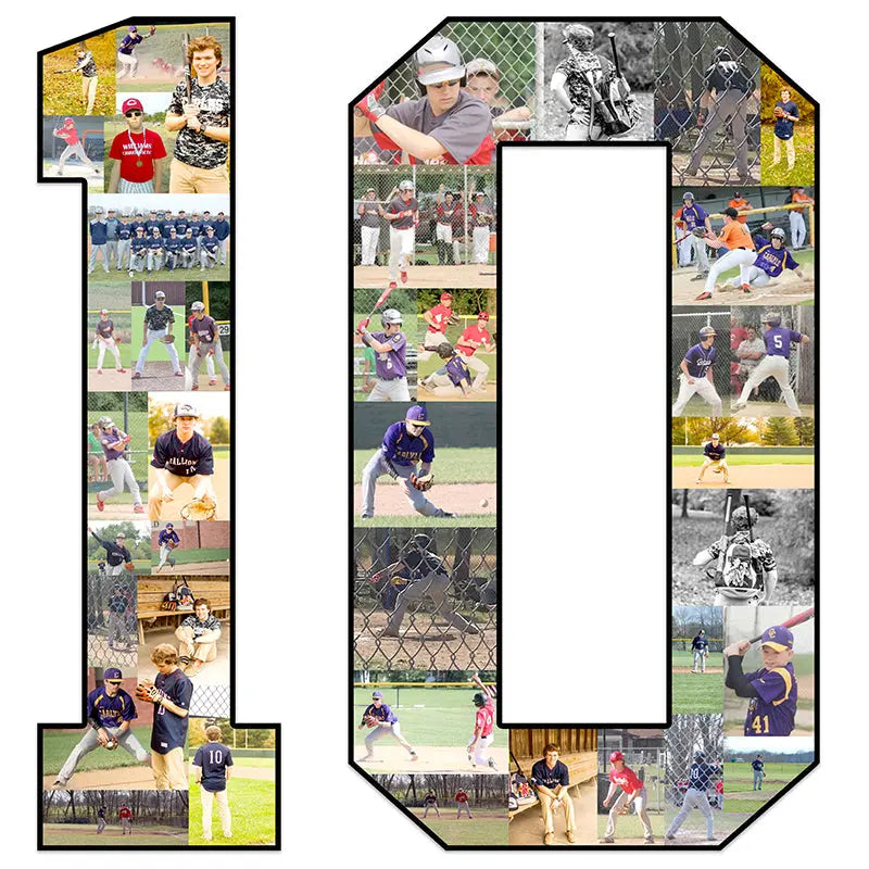 baseball senior night collage number 10