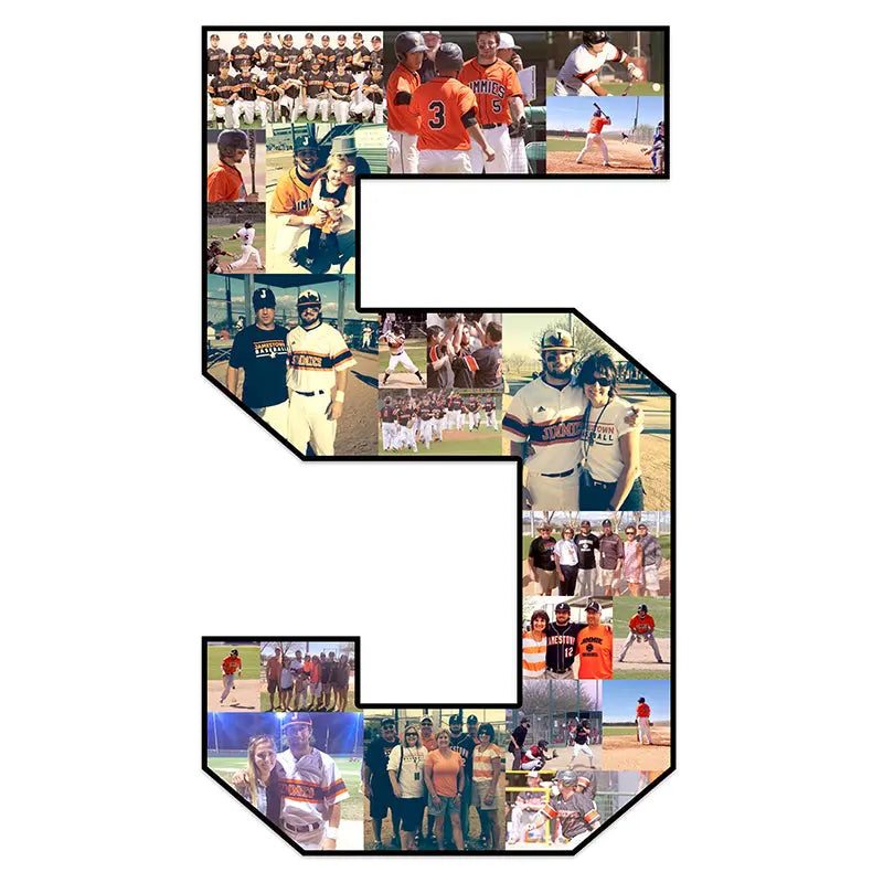 baseball senior night collage number 5