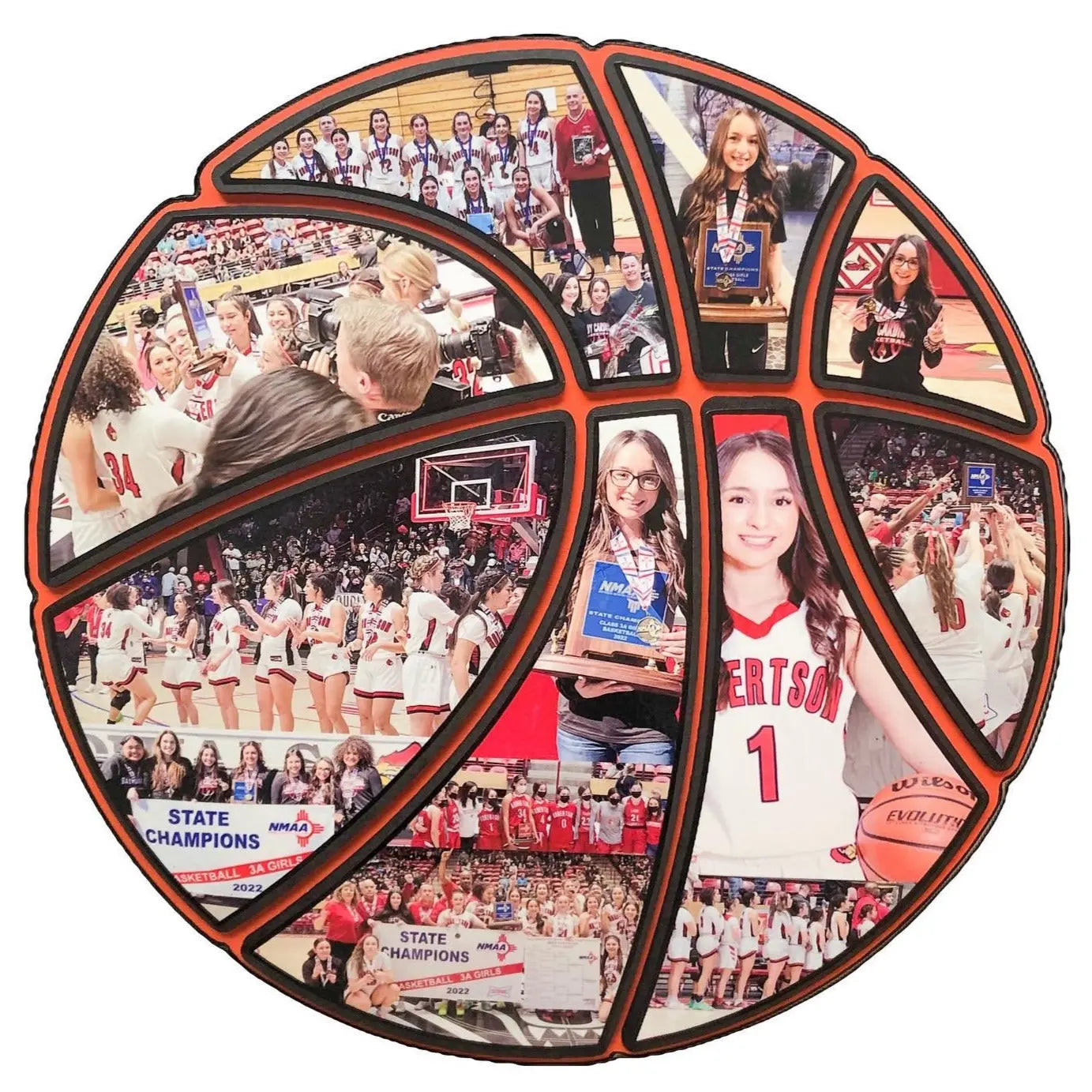 girls basketball collage