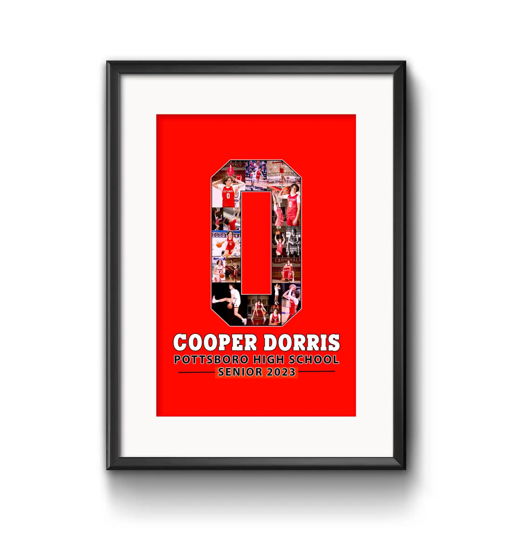 Senior Night Posters For Basketball Players