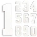 Giant Wooden Number Set From CollageandWood.com 0-9