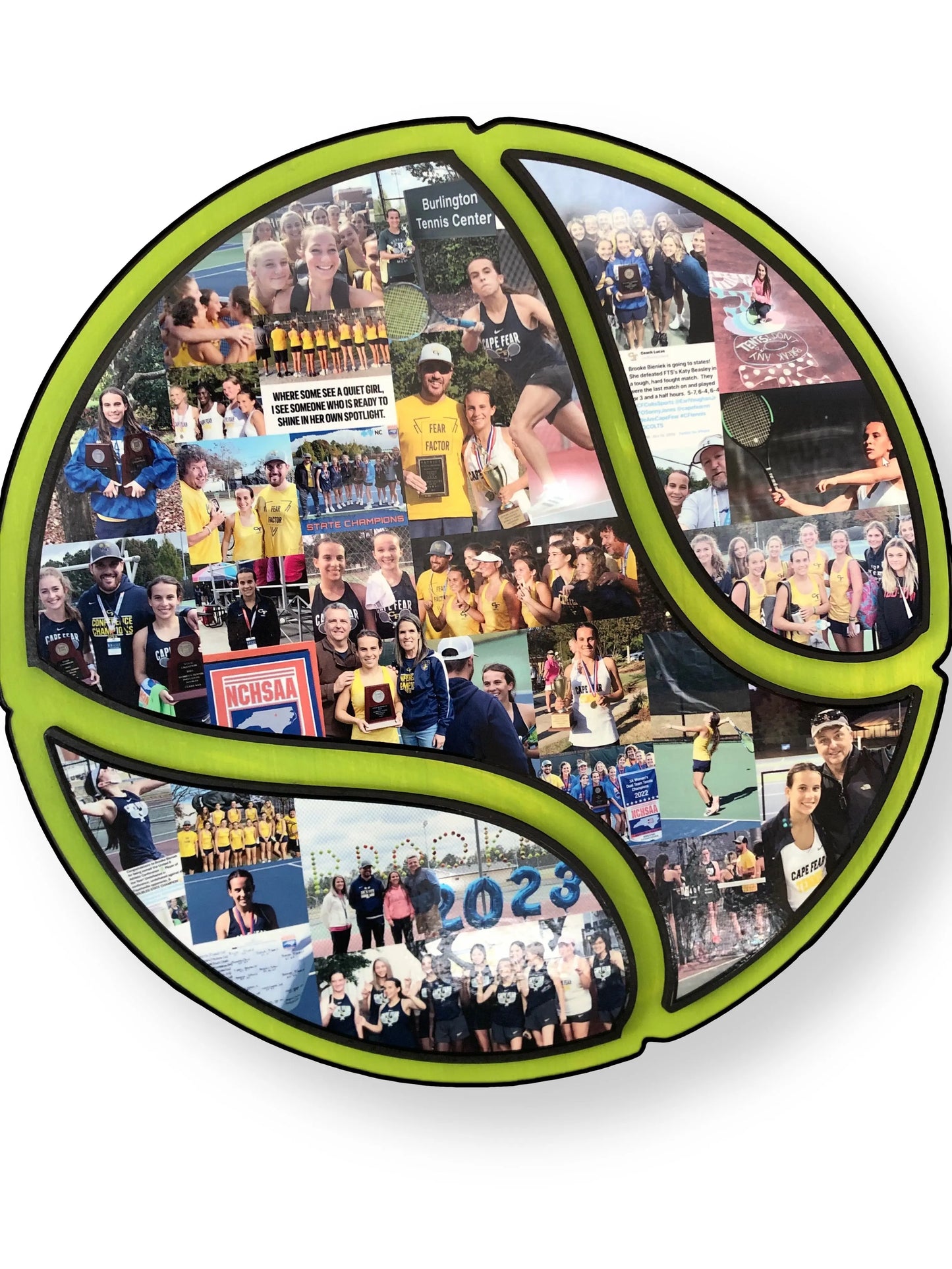 unique tennis gifts for her, special senior night tennis gift idea!