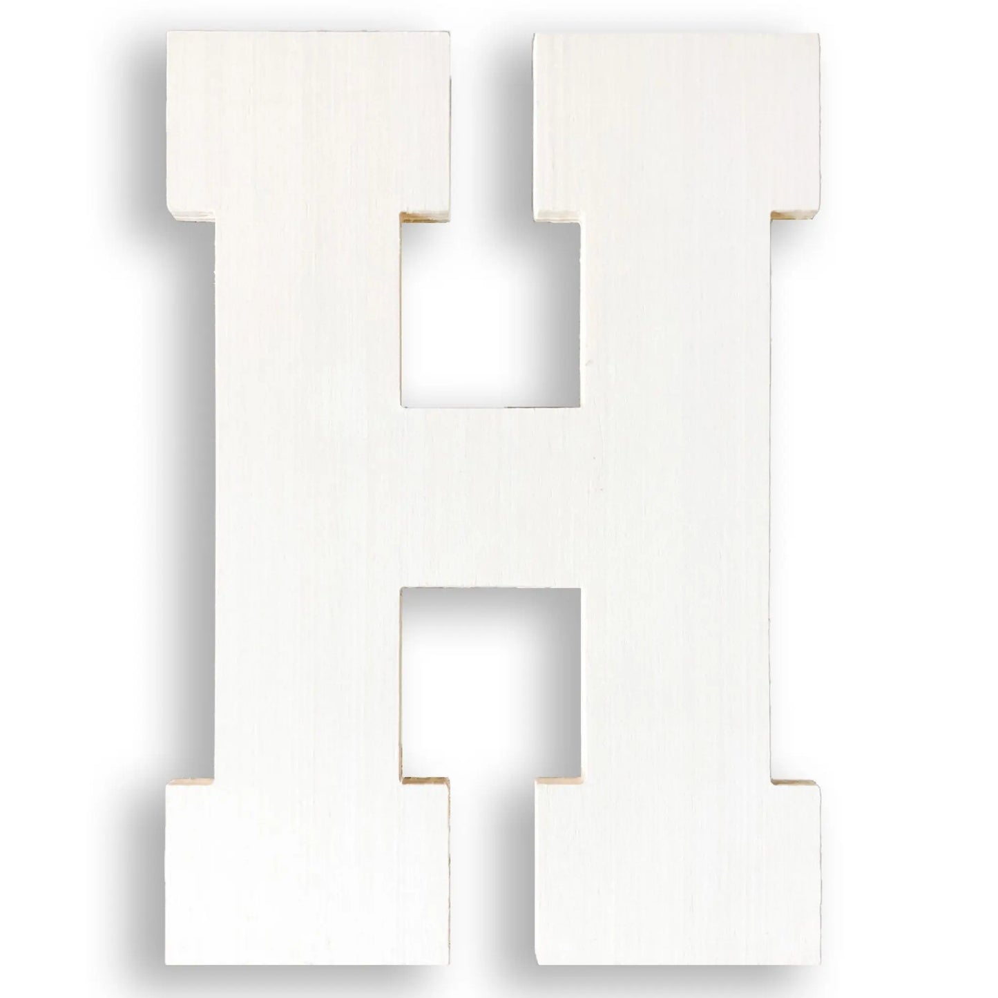 Wood Letter H | Collage and Wood - collageandwood