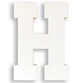 Wood Letter H | Collage and Wood - collageandwood