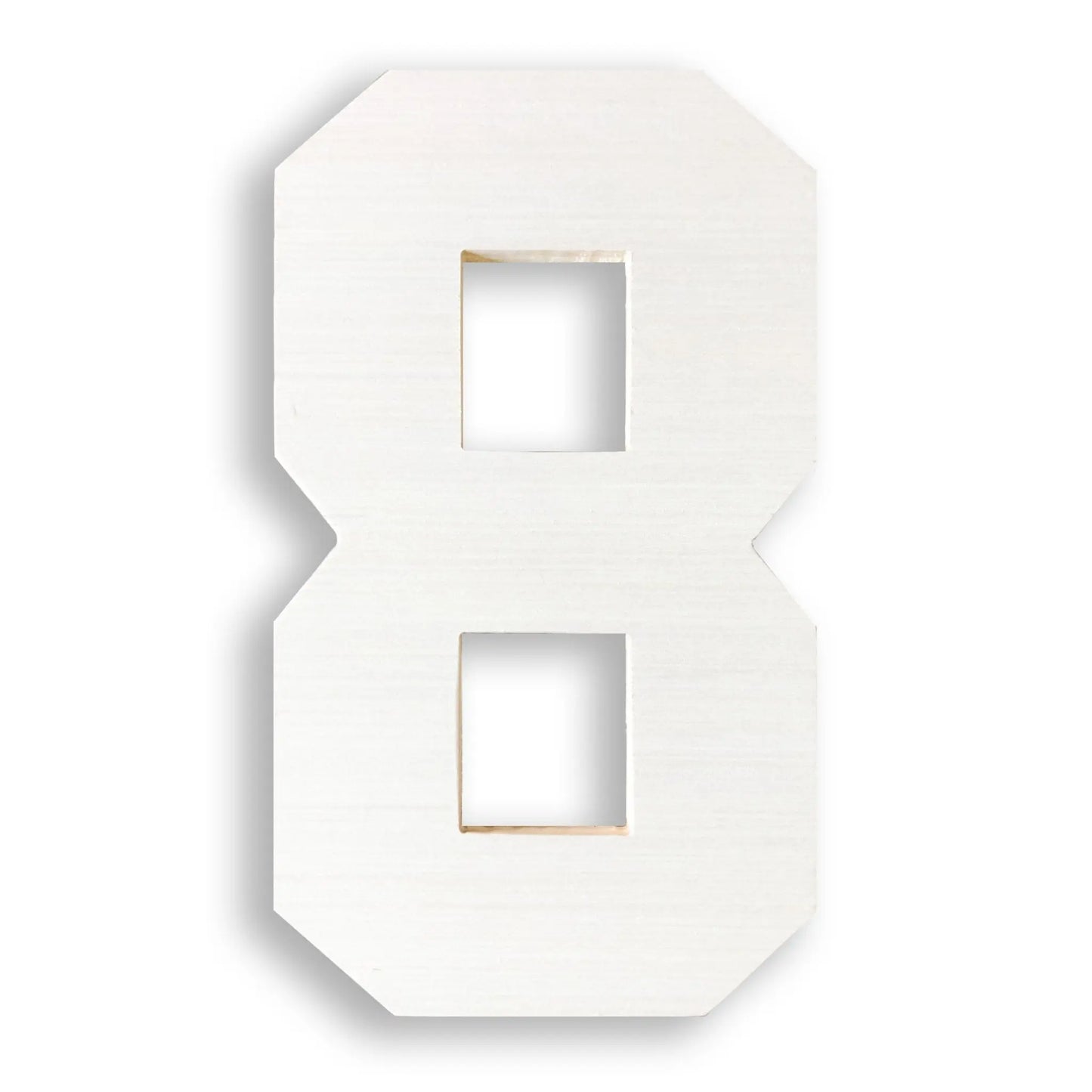 Wood Number 8 | Extra Large Wooden Numbers | Collage and Wood - collageandwood
