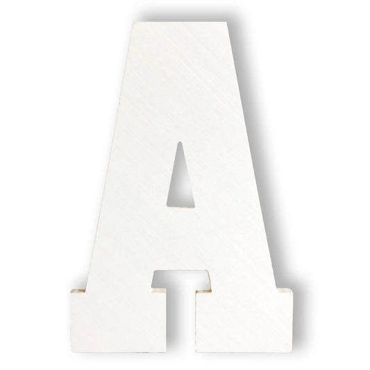 Wooden Letter A | Large wooden Letter A | Collage and Wood - collageandwood