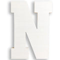 Wooden Letter N | Collage and Wood - collageandwood