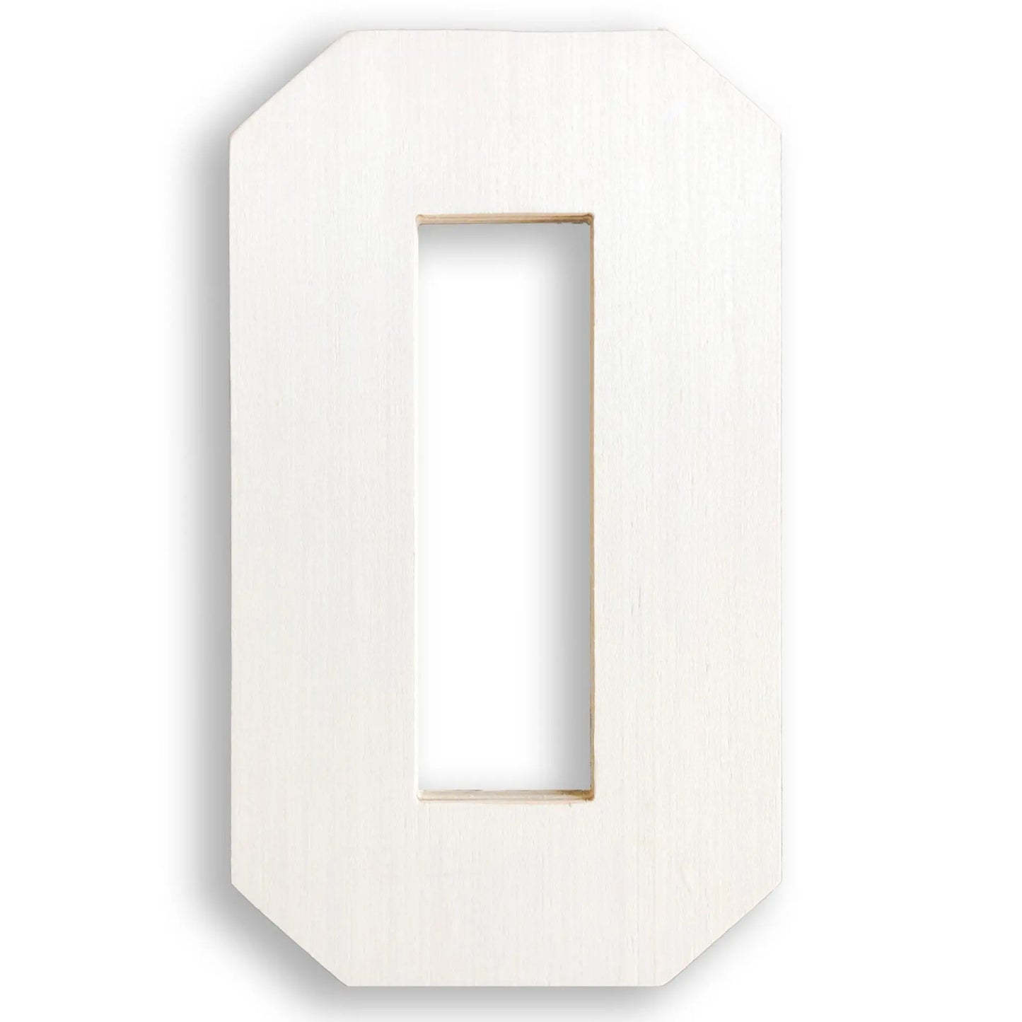 Wooden Letter O | Large Wooden Letter O | Unfinished Wood Letter O - collageandwood
