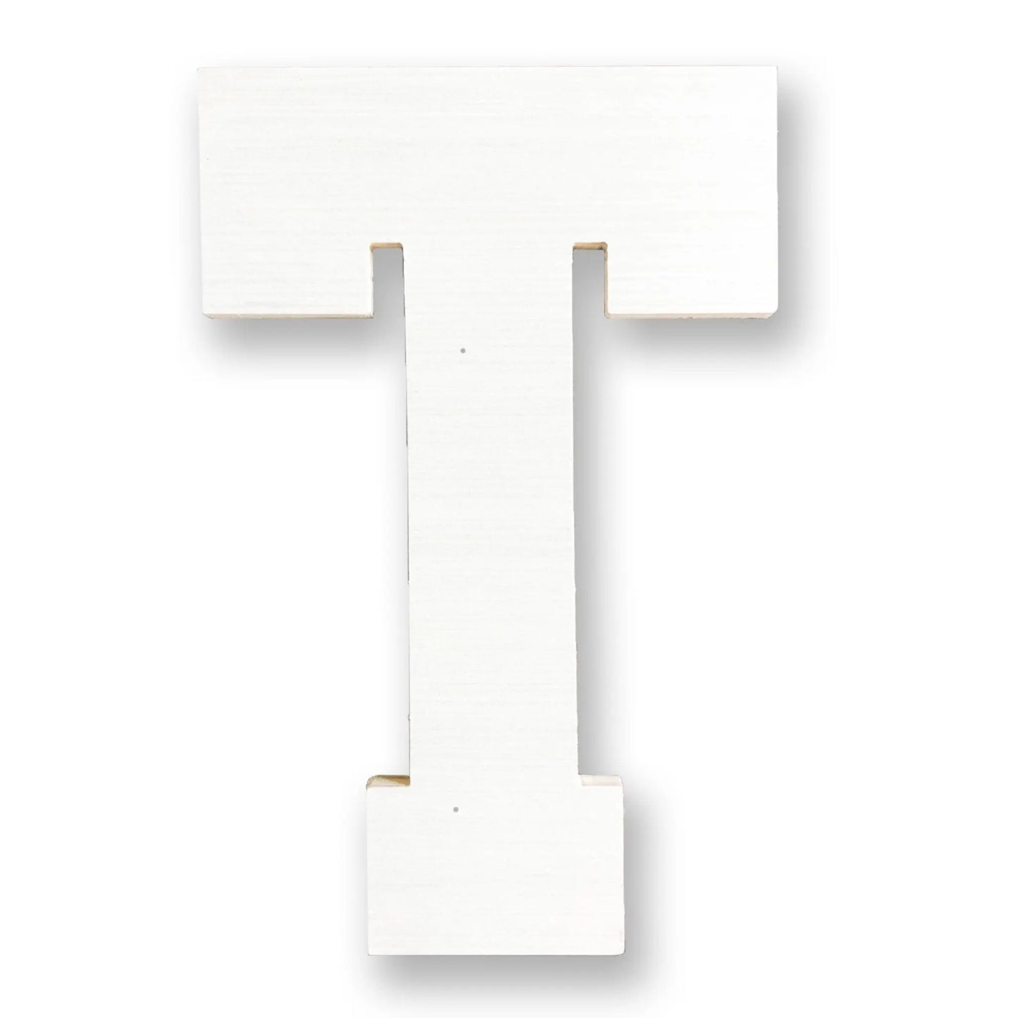 Wooden Letter T | Large Wooden Letter T - collageandwood