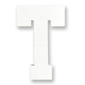 Wooden Letter T | Large Wooden Letter T - collageandwood