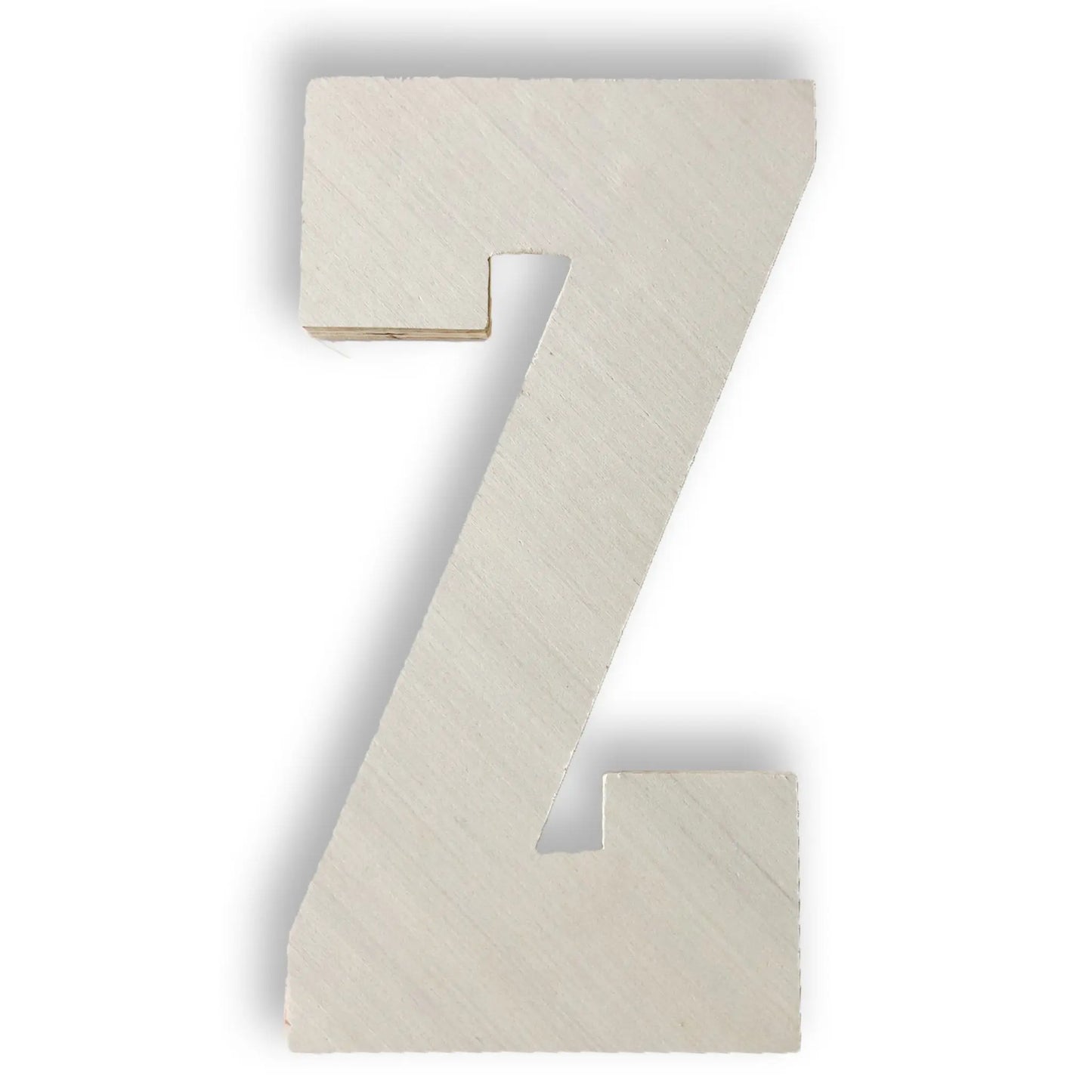 Wooden Letter Z | Craft Letter Z | Giant Letter Z - collageandwood