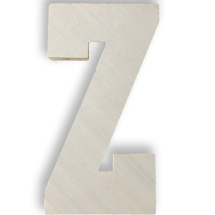 Wooden Letter Z | Craft Letter Z | Giant Letter Z - collageandwood