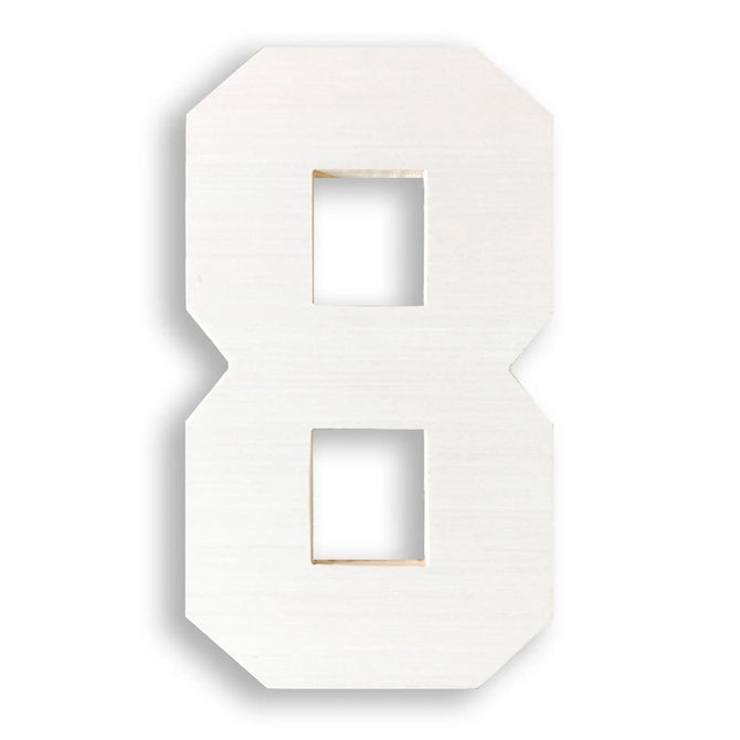 Wood Number 8 - collageandwood