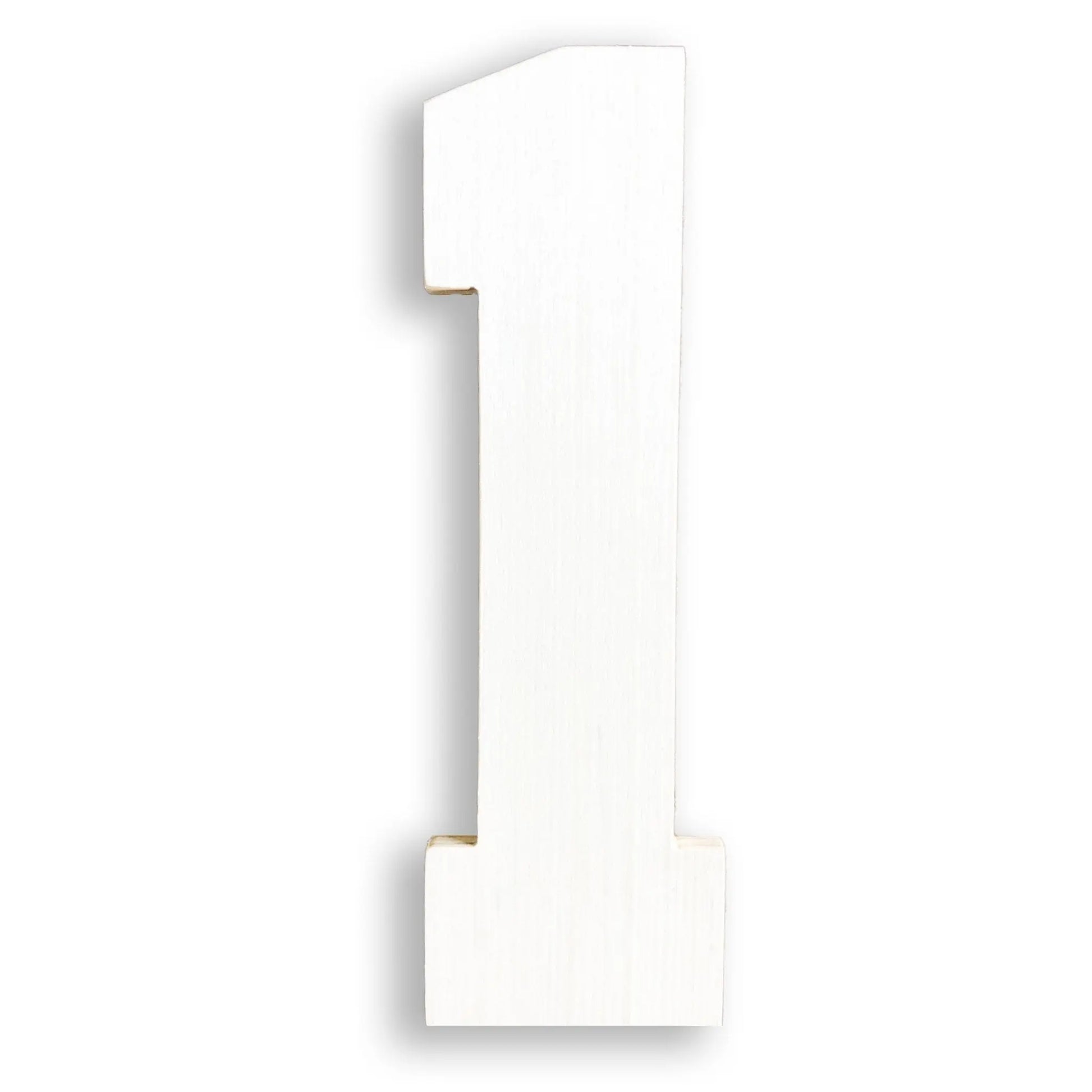 wooden number 1 - collageandwood
