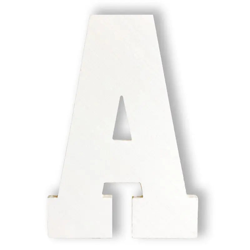 wooden letter a