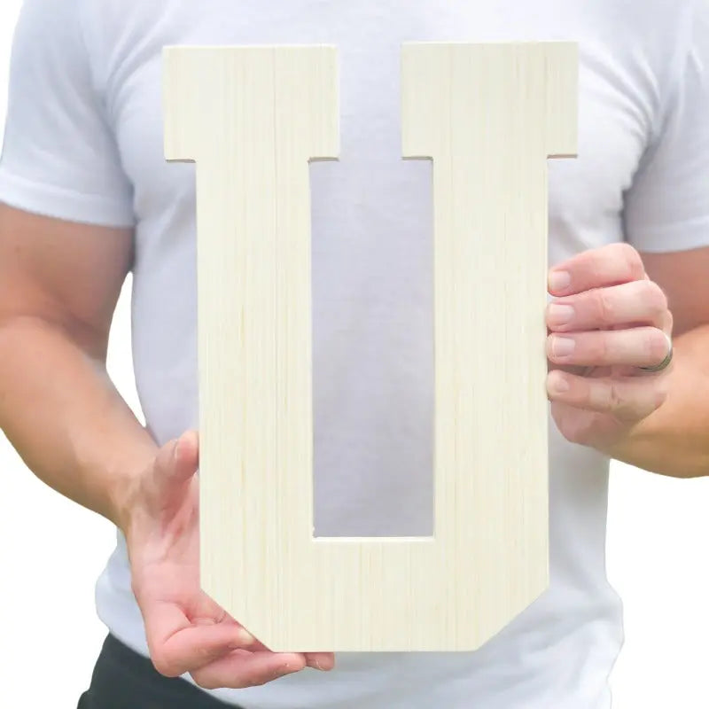 12 Inch Wooden Letters: